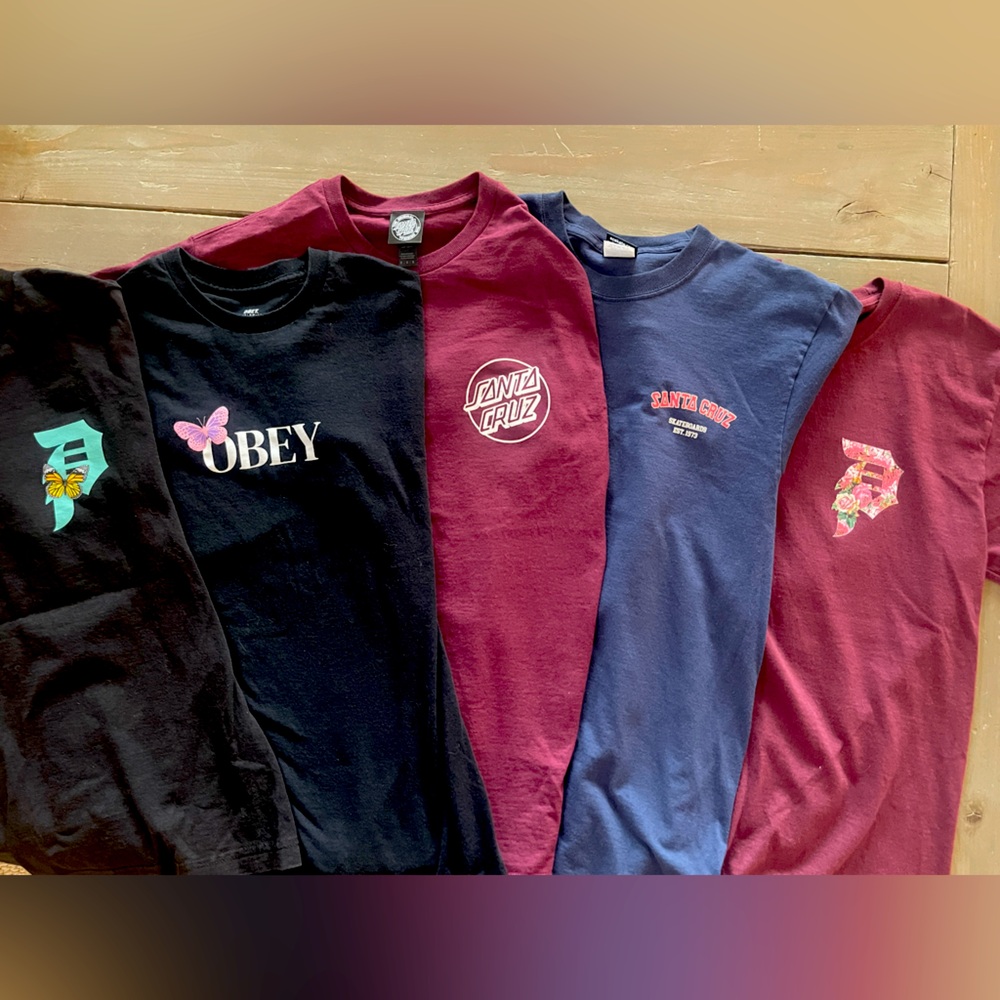 Bundle of 5 men’s M shirts! 3 brand new